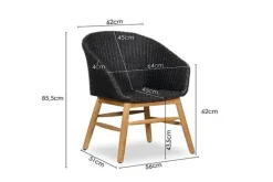 Best Paco World Collections Aurora' Dining tuinstoel