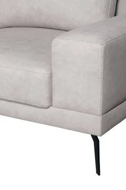 Outlet Paco World Collections Bankstel 'Blizard' Licht Grijs