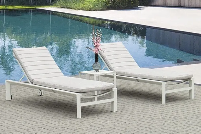 Sale Paco World Collections Bijzet tuintafel 'Altona' Wit