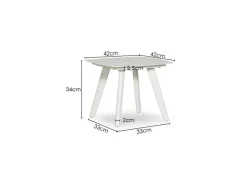 Online Paco World Collections Bijzet tuintafel 'Cordoba'