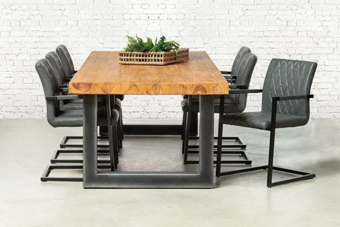 Clearance Paco World Collections Boomstamtafel Eetkamertafel 'Maringa'