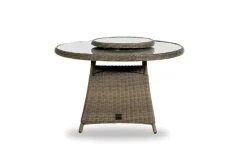 Clearance Paco World Collections Bordeaux' Dining tuintafel met draaitop 60 cm