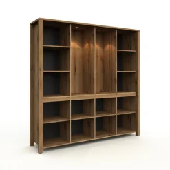Outlet Paco World Collections Bordo wandkast incl. LED verlichting