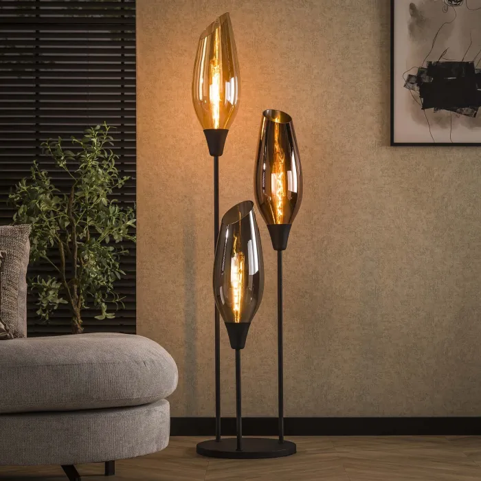 Online Paco World Collections Calo vloerlamp verkrijgbaar in 2 maten!