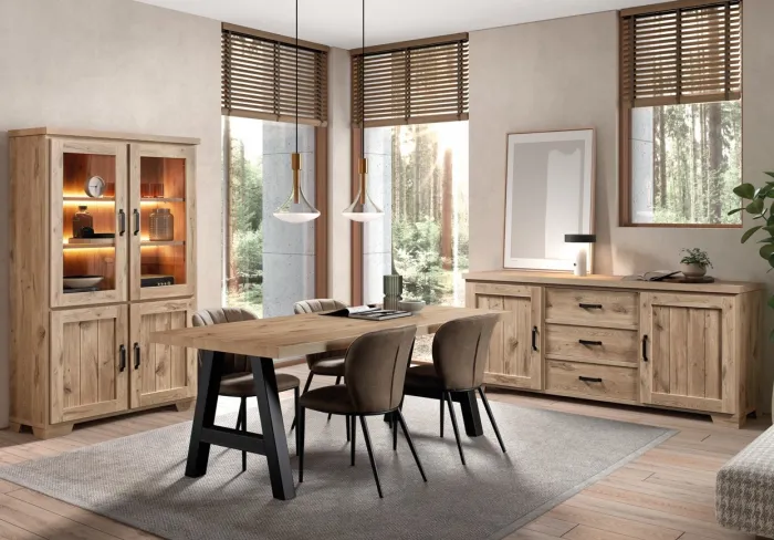 Best Paco World Collections Cesar Vitrinekast incl. LED verlichting