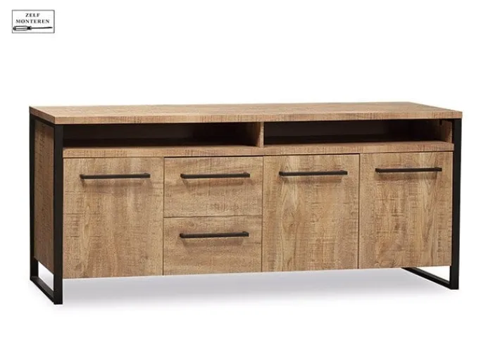 Online Paco World Collections Charisma Dressoir groot 3 deuren, 2 lades