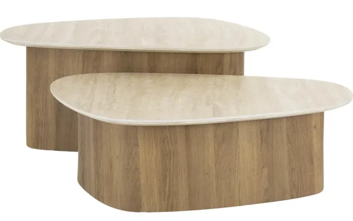 Outlet Paco World Collections Cherso Salontafel set van 2