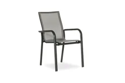 Outlet Paco World Collections Diningset 'Reese' Dark Grey