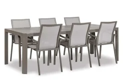 New Paco World Collections Diningset 'Reese' Light Grey