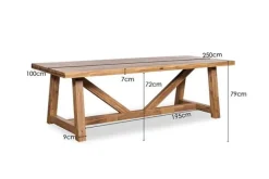 New Paco World Collections Dining tuintafel 'Figueres'