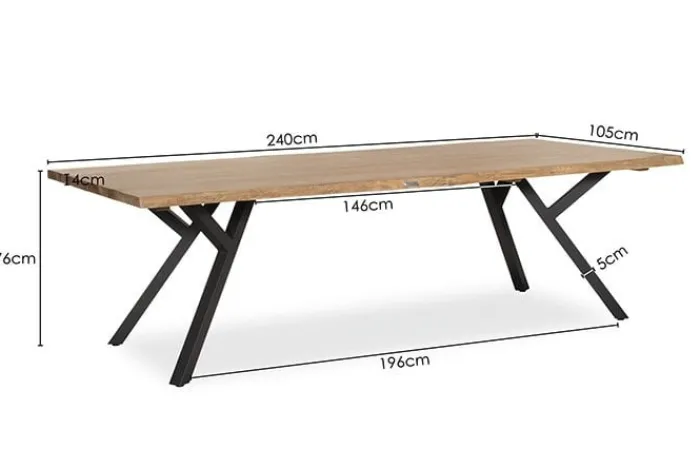 Sale Paco World Collections Dining tuintafel 'Niaz'