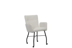 Discount Paco World Collections Divani Armstoel op wieltjes