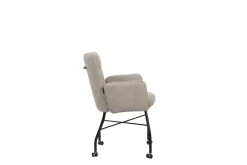 Discount Paco World Collections Divani Armstoel op wieltjes
