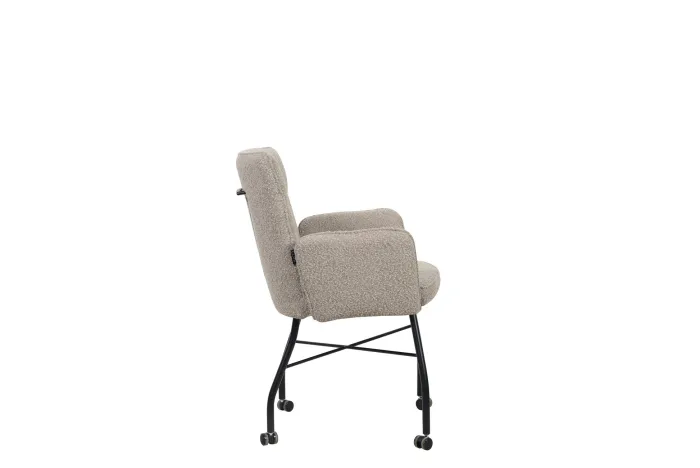 Discount Paco World Collections Divani Armstoel op wieltjes