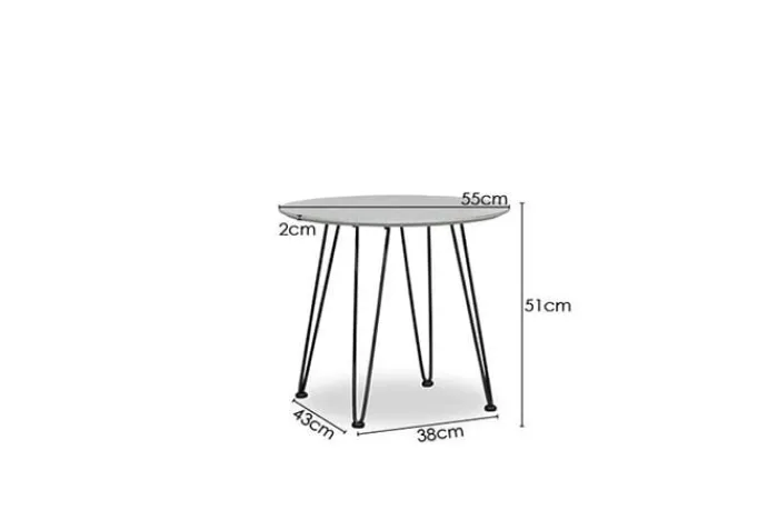Paco World Collections Divoli Outdoor Coffee Table Big