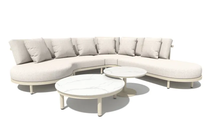 Best Paco World Collections Donato Loungeset Inclusief alle zit- en rugkussens