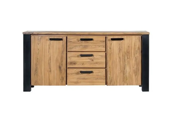Online Paco World Collections Dressoir Woodstock 2 deurs, 3 laden