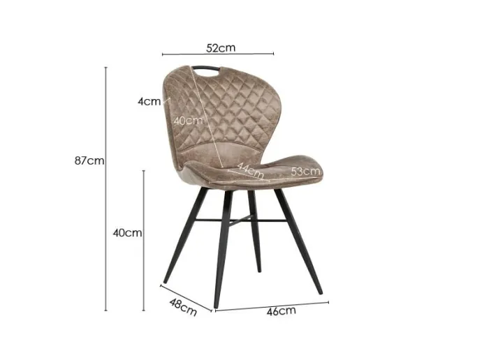 Hot Paco World Collections Eetkamerstoel 'Ancona'