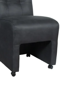 Outlet Paco World Collections Eetkamerstoel Kira op Wielen
