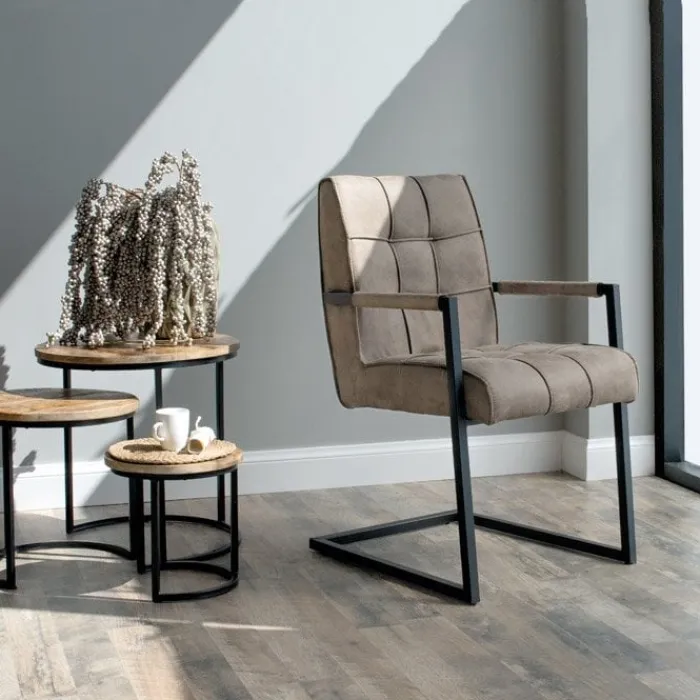 Outlet Paco World Collections Eetkamerstoel 'Meno'