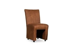 Clearance Paco World Collections Eetkamerstoel Stella op wielen