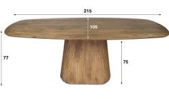 Sale Paco World Collections Eleo eettafel 215cm