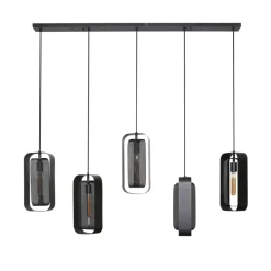 New Paco World Collections Gauze hanglamp 5L