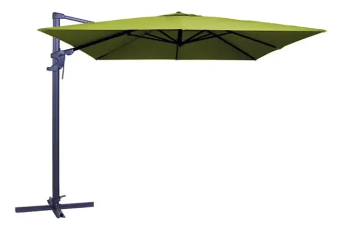New Paco World Collections Hangparasol 'Monaco Deluxe' Vierkant
