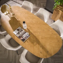 Hot Paco World Collections Herringbone eettafel