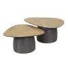 Paco World Collections Herringbone salontafel set van 2
