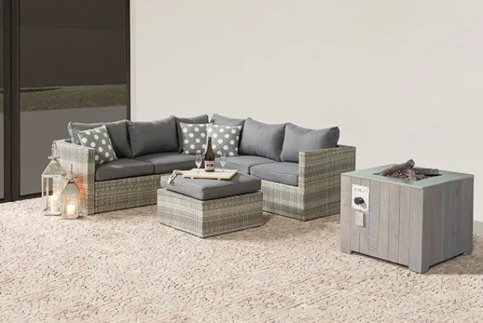 Online Paco World Collections Hoek loungeset 'Safari' 3-delig