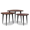 Online Paco World Collections Jati Coffee tables set of 3
