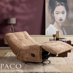 Sale Paco World Collections Just Chill relaxfauteuil, verkrijgbaar in 3 kleuren!