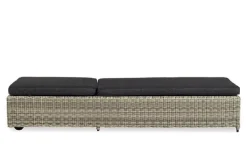 Outlet Paco World Collections Levisa Sunbed met wiel Verstelbaar