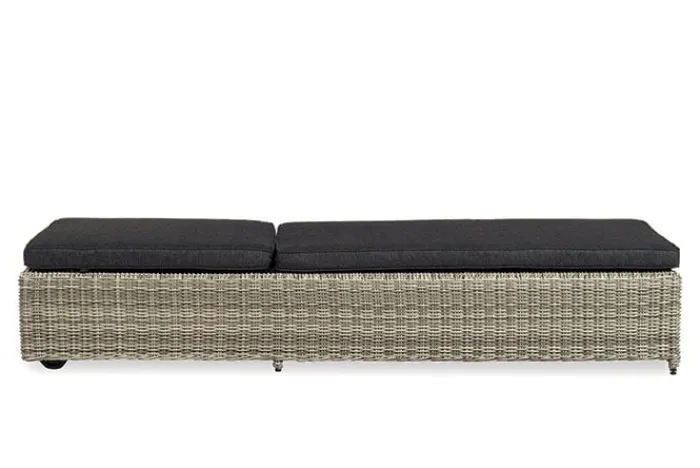 Outlet Paco World Collections Levisa Sunbed met wiel Verstelbaar