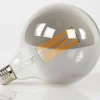 Paco World Collections Lichtbron LED filament bol Ø12,5 E27 6W smoke grey