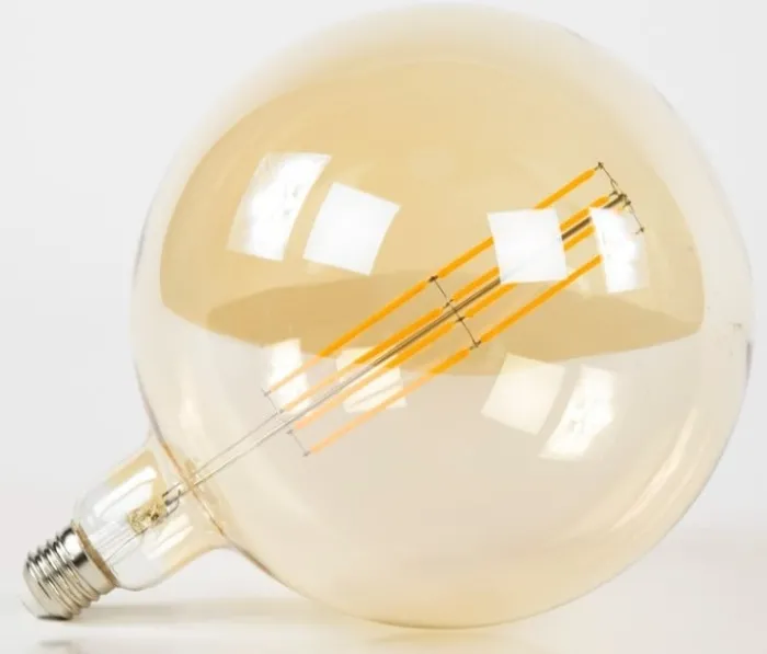 Best Paco World Collections Lichtbron LED filament bol 20,0 - E27 8W dimbaar