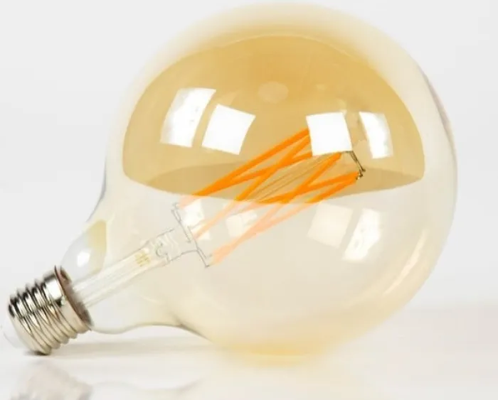 Online Paco World Collections Lichtbron LED filament bol 12,5 - E27 6W dimbaar
