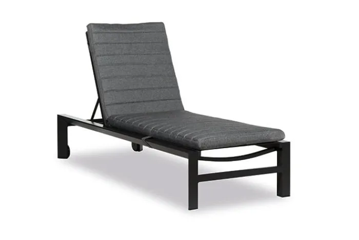 Outlet Paco World Collections Ligbed 'Altona' met wiel Verstelbaar Antraciet
