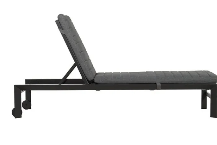 Outlet Paco World Collections Ligbed 'Altona' met wiel Verstelbaar Antraciet