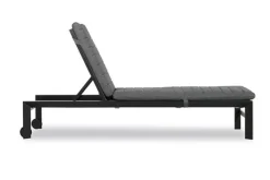Outlet Paco World Collections Ligbed 'Altona' met wiel Verstelbaar Antraciet
