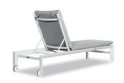 New Paco World Collections Ligbed 'Altona' met wiel Verstelbaar Wit