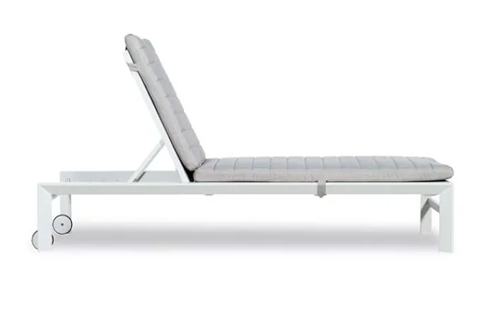 New Paco World Collections Ligbed 'Altona' met wiel Verstelbaar Wit