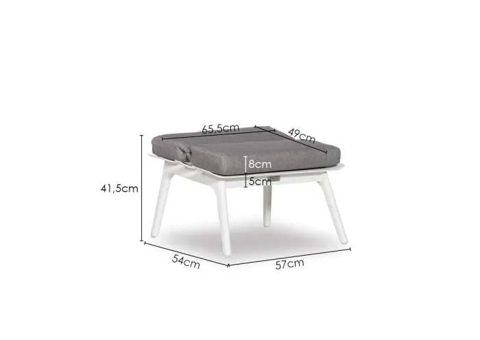 Discount Paco World Collections Loungestoel 'Cordoba' 2-delig