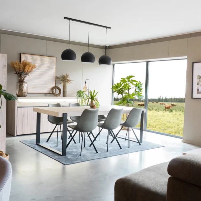 Outlet Paco World Collections Lucca dressoir inclusief LED verlichting