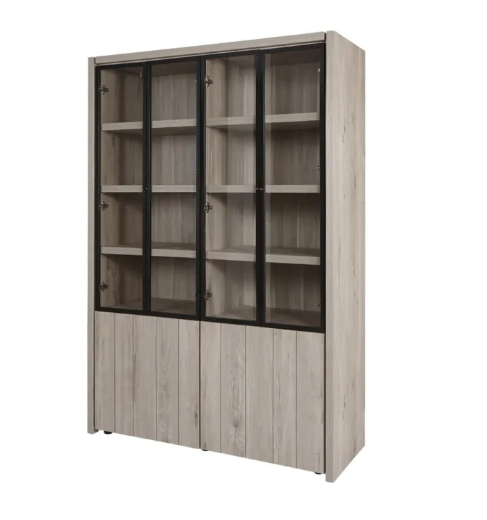 Discount Paco World Collections Lucca glaskast inclusief LED verlichting