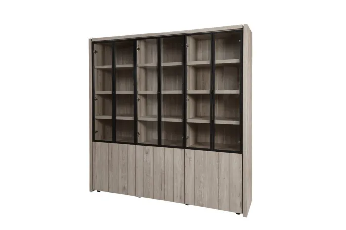 Discount Paco World Collections Lucca glaskast inclusief LED verlichting