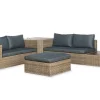New Paco World Collections Mateo' loungeset met coffee table en incl. alle zit- en rugkussens
