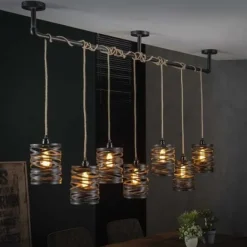 New Paco World Collections Medina Hanglamp 7 lampen