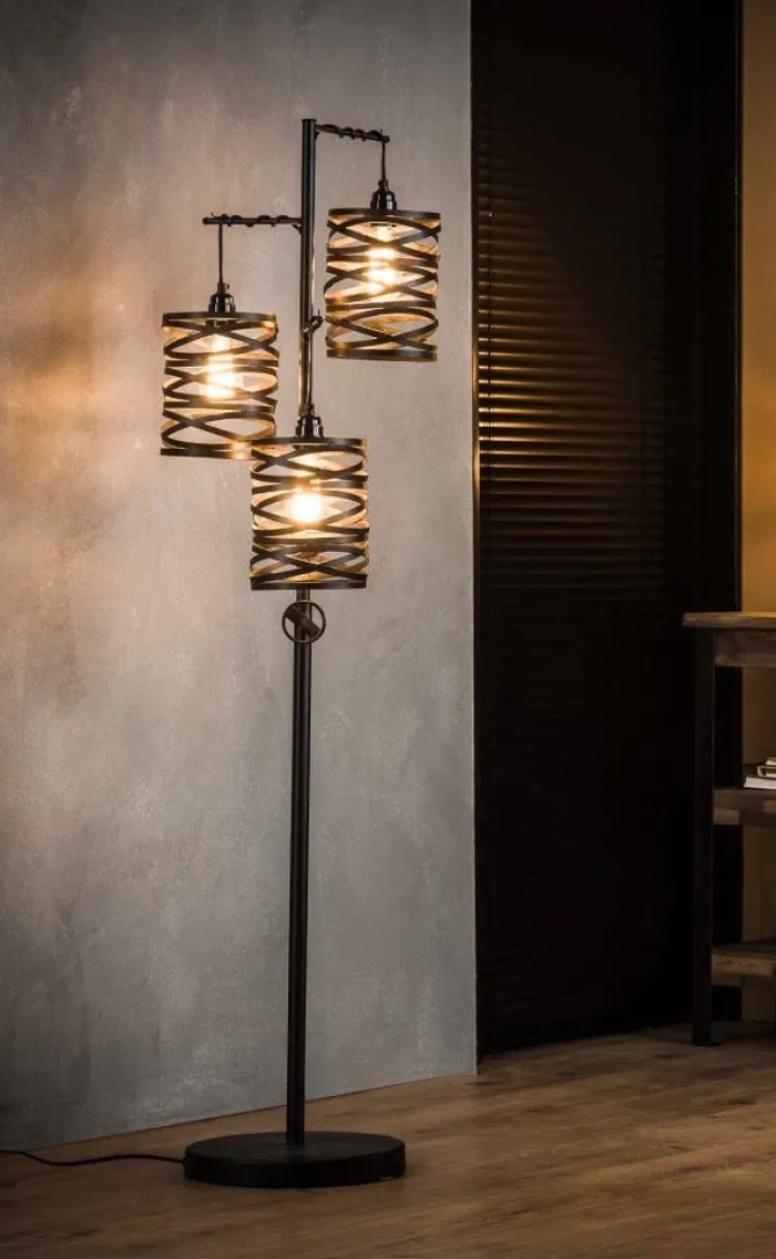 New Paco World Collections Medina Vloerlamp 3 lichten
